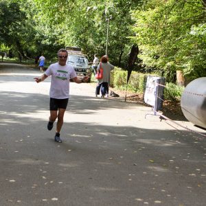 Član DVD-a Belišće na II. Baranjskom Ferivi polumaratonu