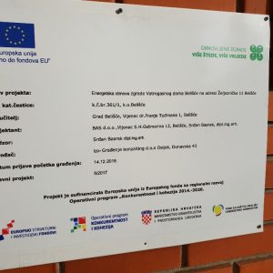 Započeta obnova objekta vatrogasnog doma Belišće