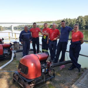 DVD Belišće za vrijeme remonta u mjesecu rujnu 2021. “Dobava vode”