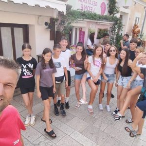 Boravak mladeži DVD-a Belišće u Kampu Fažana